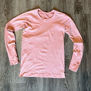 Women’s Lululemon Swiftly Tech Long-Sleeve Shirt 2.0
Hip Length in Rose Pink